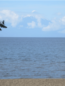 The oft-covered Osorno volcano, seen from Frutillar