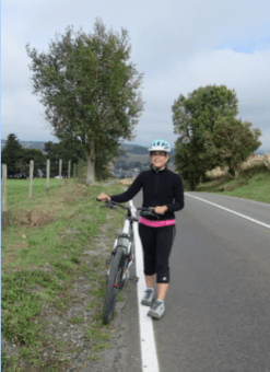 Taking out rented bikes out for a walk