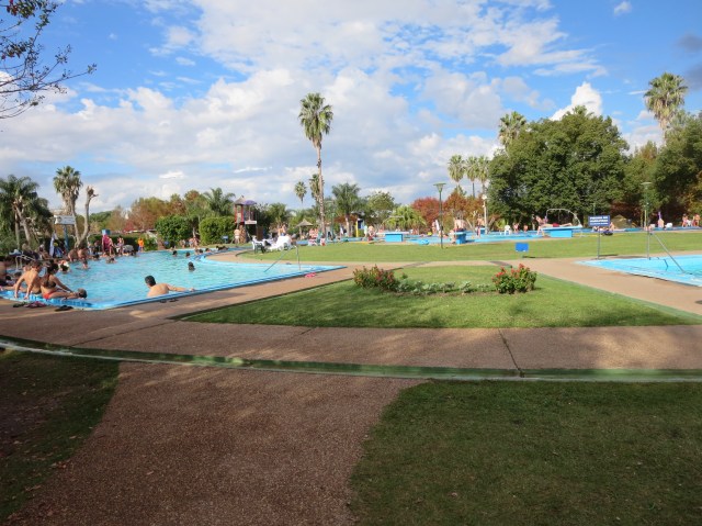 The thermal baths/public pools