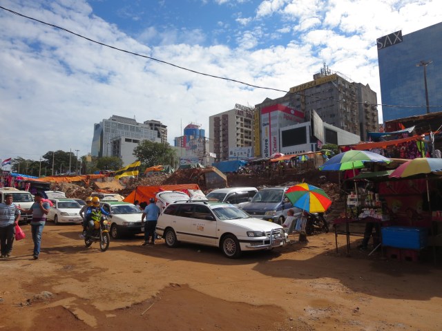 the site of our illegal entry into Paraguay!